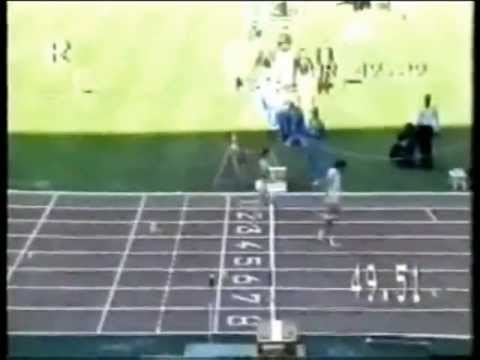 Szewinska vs. Koch 400m.1977 World Cup,Dusseldorf