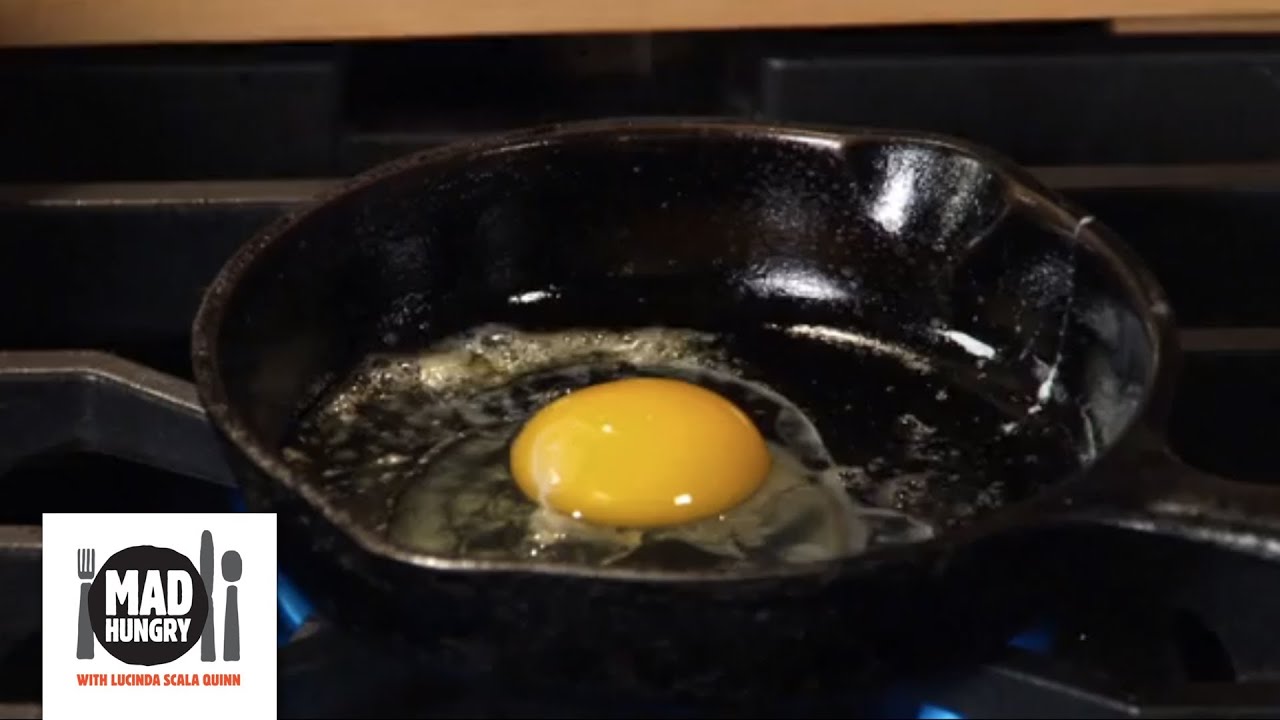 The Perfect Fried Egg in a Cast Iron Skillet - Kent Rollins