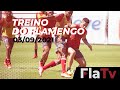 TREINO FLAMENGO - Preparação para enfrentar o Palmeiras
