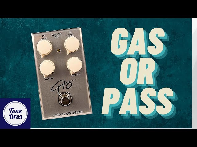 J. Rockett GTO Guthrie Trapp Overdrive Pedal (G.A.S. or Pass