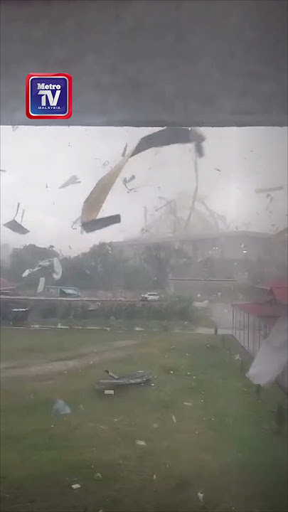 Download lagu Puting beliung landa Banting, sekolah antara terjejas