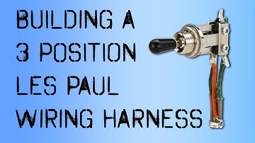 How To Wire A 3-way Switch On A Gibson Les Paul #gibson #gibsonlespaul #guitarelectric