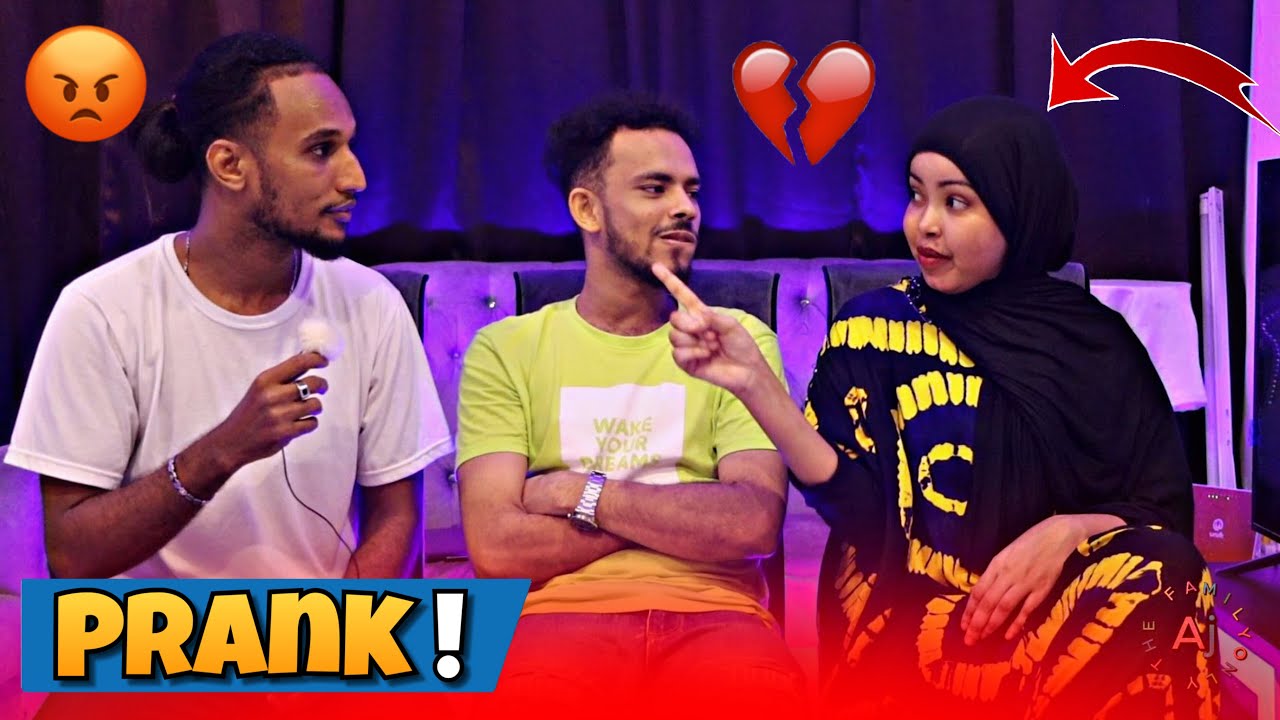 PRANK AYAANITA GACAN UQAADAY MARKEE KU  DHAHAY ....🥺🥺🥺