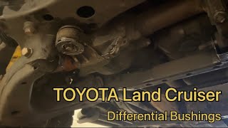 Driveline Clunk? Replace Differential Bushings 100 Series Land Cruiser