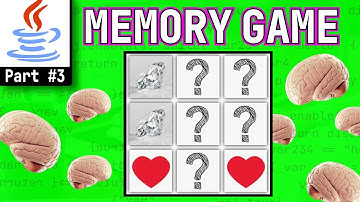 Build Memory Card Matching Game in Java | Part #3 | JavaFX Tutorial | Java OOP Project