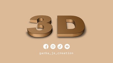 PowerPoint 3D Text Effect Tutorial | How to Create 3D Text in PowerPoint 2024"