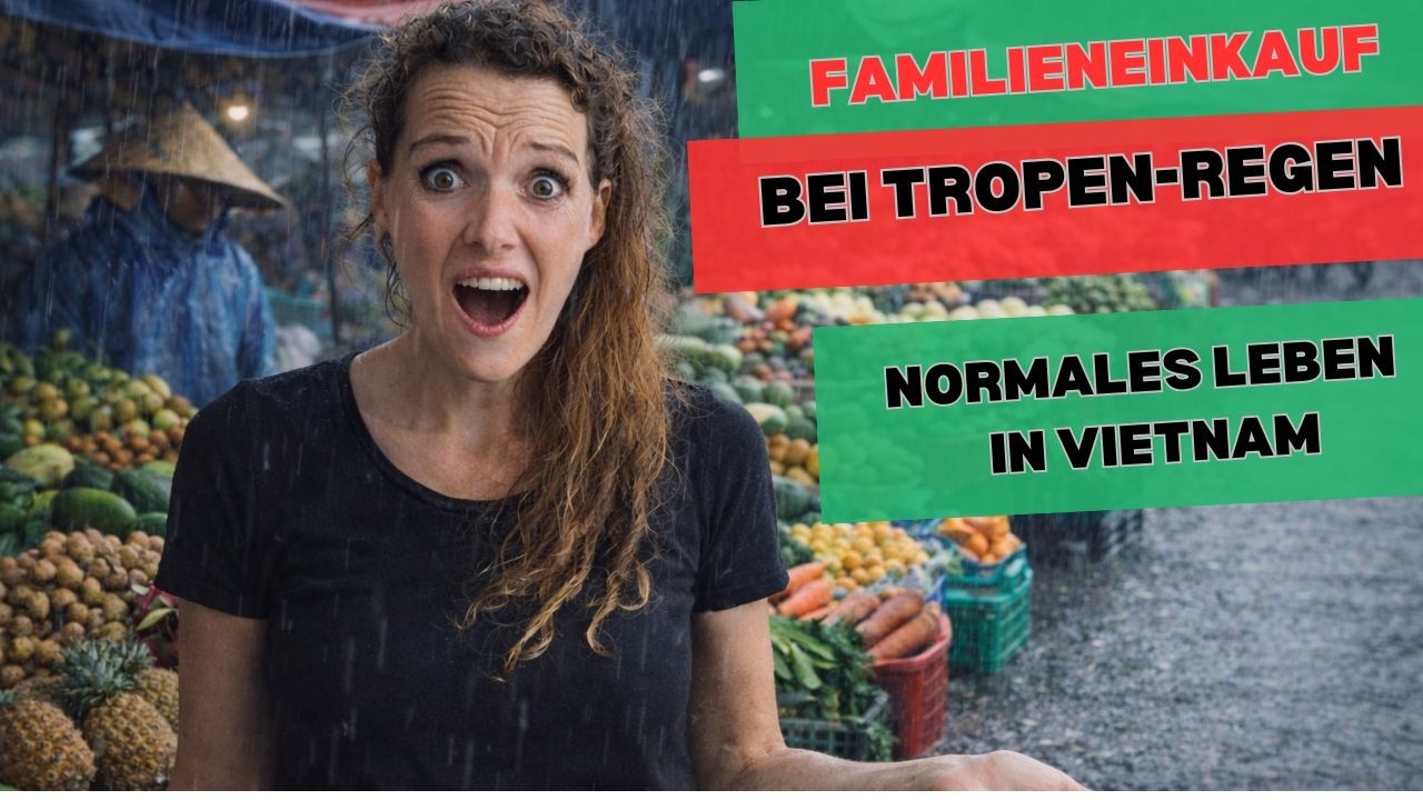 DAS machen wir bei Regen in den Tropen 🌴🌧️ EHRLICHES Familienleben | Gesund einkaufen und kochen 🥗