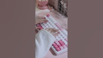 Typing has never been this cute with MCHOSE G75 PRO Keyboard! 💕