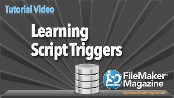 FileMaker Tutorial - Learning Script Triggers