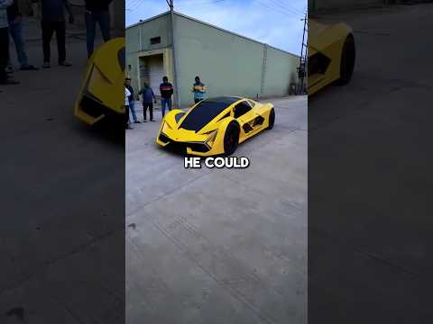 This Man Built A Homemade Lamborghini
