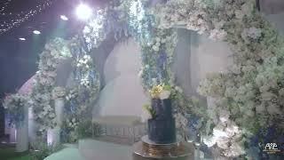 Recreating Starry Nights themed wedding indoor