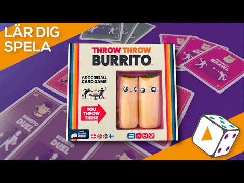 Throw Throw Burrito - A dodgeball card game from the creators of