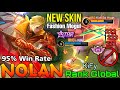 Fashion Mogul Nolan New STARLIGHT Skin Gameplay - Top Global Nolan by KiFy - Mobile Legends