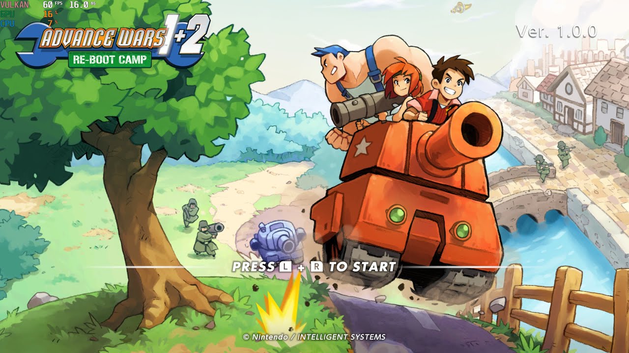 Advance Wars 1+2: Re-Boot Camp 4K UHD Gameplay | Ryujinx 1.1.724