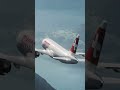 when you fly a tiny airplane over the ocean 😆 #viral #shorts #aviation #airbus #travel