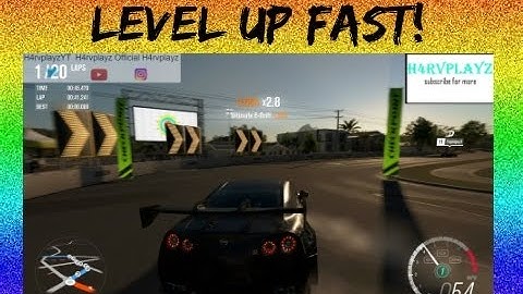 The fastest way to level up in Forza Horizon 3 (after patch)