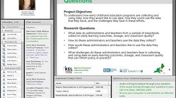 Bridge Event – Data Collection and Use: An Early Childhood Perspective (REL Northeast)