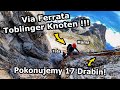 Via Ferrata Toblinger Knoten !!! - ITALIA !!! *Włoskie DOLOMITY i Schronisko Dreizinnenhütte #957