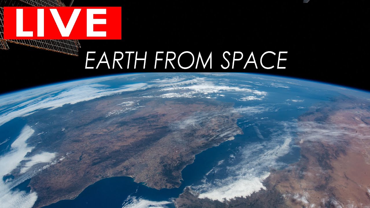  LIVE NASA Live Stream Earth From Space  Real ISS Live Feed