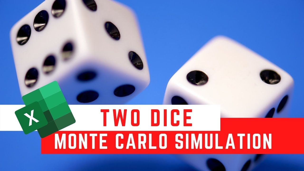 Two Dice Probability Distribution Using Excel 