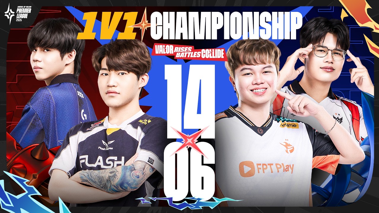 🔴 TRỰC TIẾP: 1V1 CHAMPIONSHIP - APL 2026 (NGÀY 14/06)