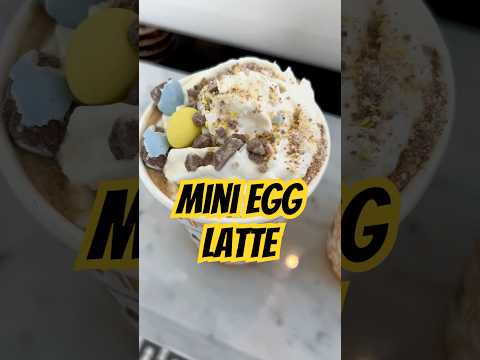Mini egg latte