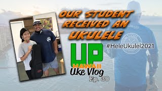 STUDENT RECEIVED AN UKULELE // TRAVELING TO PENNSYLVANIA // HELEUKULELE2021