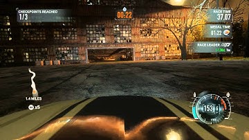 NFS The Run World Record 1:11.30 "Tunnels and Trains" Industrial Challenge Shelby GT500 Supersnake