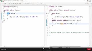 Method Overideing And Method OverLoading Day 44 By Kishan