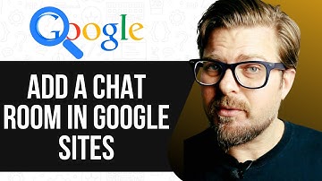 How To Add A Chat Room in Google Sites - 2025