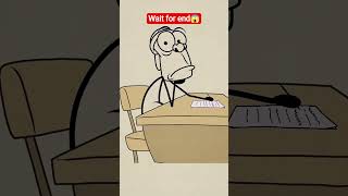 maths test 😄wait for end😱#maths #test #funny #entertainment #trending