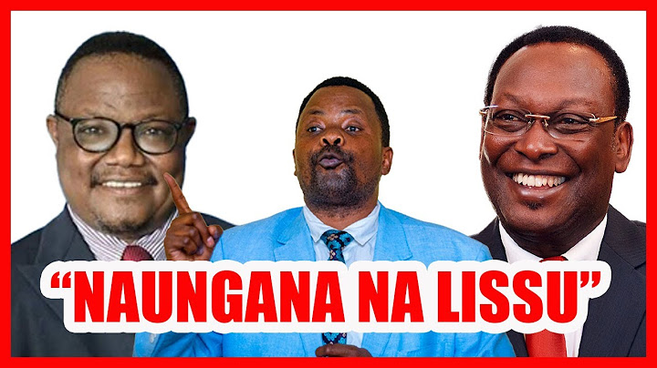 HOTUBA YA GODBLESS LEMA, AMPASUA VIKALI MBOWE "RUSHWA TUPU"