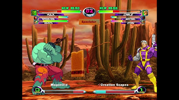 MvC2 Mvci Umvc3 MagusOld vs Creation Scapes