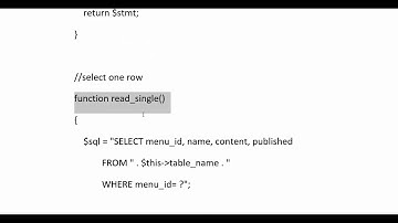 Explanation Step 4 PHP as a data provider in JSON format
