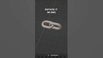 making a chain within a minute #blender