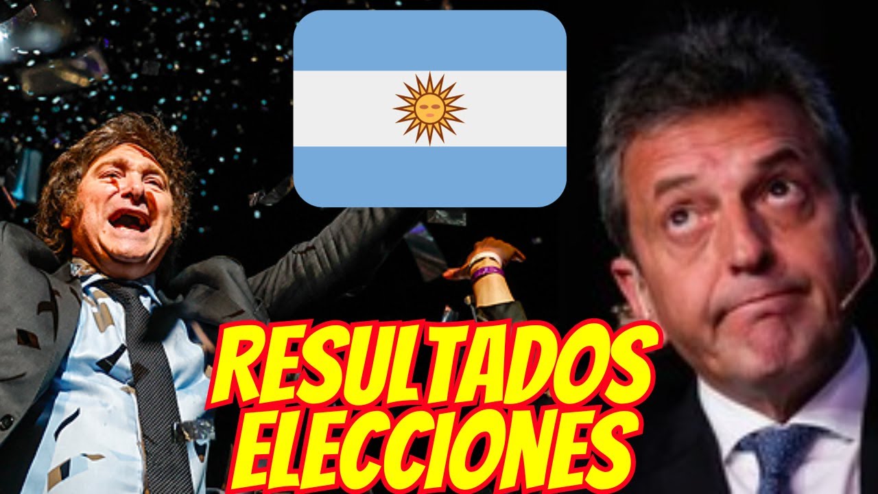 MILEI VS MASSA Resultados ELECCIONES Argentina Balotage elecciones
