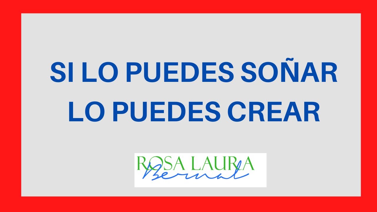004 SI LO PUEDES CREAR, LO PUEDES SOÑAR - YouTube