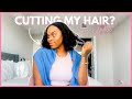 CUTTING MY LOCS?!| 2 YEAR SISTERLOC UPDATE| FINE CURLY HAIR