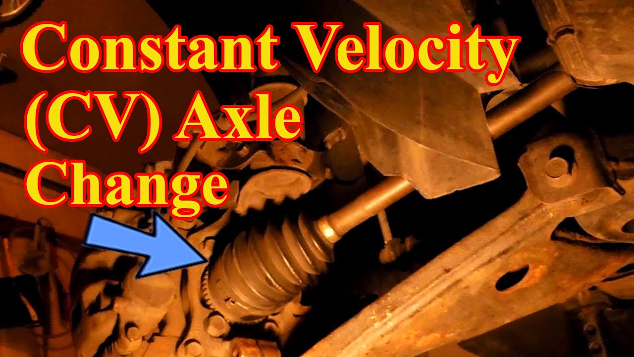CV Axle Change Passenger Side on an AWD Mitsubishi Endeavor DIY YouTube