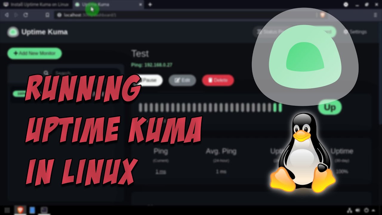 Install Uptime Kuma on Linux YouTube