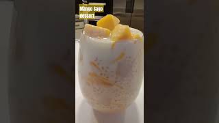 Mango Sago Dessert mangosagodessert  cookingshorts