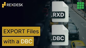 Export files using the DBC file