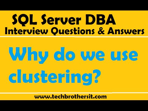 Video: Co je clustering v SQL Server?