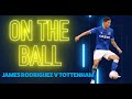 ON THE BALL: JAMES RODRIGUEZ PLAYER CAM VS TOTTENHAM