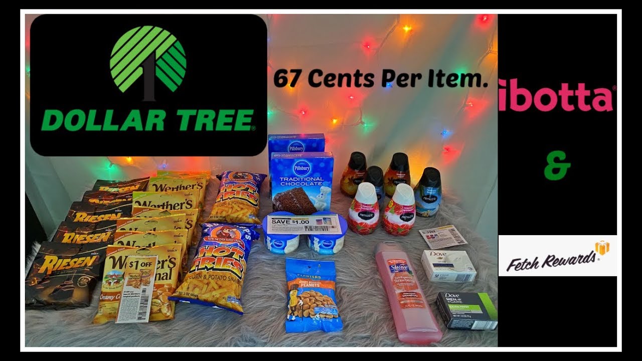 Dollar Tree Couponing Haul Paid 67 Cents Per Item SAVING WITH