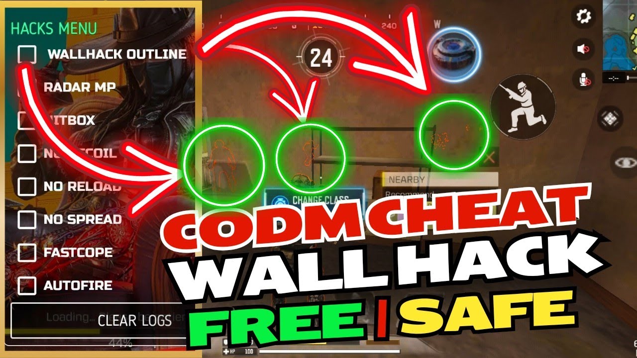 Codm Cheat NEW CODM CHEAT | SAFE NO BAN | WALL HACK | HITBOX - YouTube
