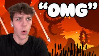 Reacting to the Top 100 Hardest Geometry Dash Levels...