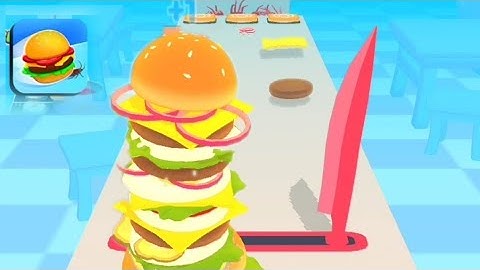 Burger Rush Max Level - All Levels Gameplay (iOS & Android) walkthrough part 1