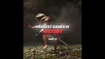 HARDEST GAMES IN HISTORY #gaming #games #ps5 #ps4  #editing #shorts