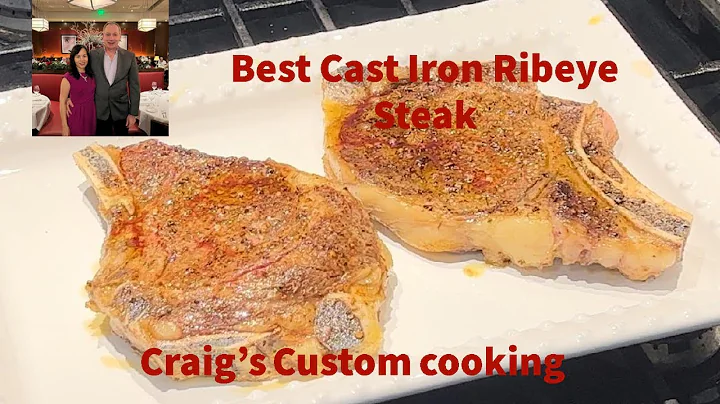 Best Cast Iron Ribeye Steak with Rosemary potato's